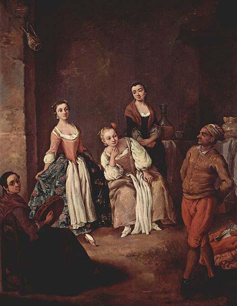 Pietro Longhi Die Furlana